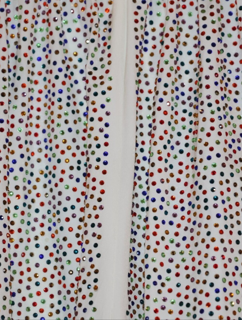 Queen Of Sparkles Gameday Cream Rhinestone Active Shorts. - Picture 4 of 12